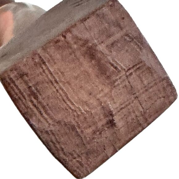 African Woman Decorative Brown Wooden Tabletop Lightweight Statue Sculpture. - Picture 5 of 8